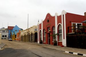Typical Street in The Town of Ludderitz